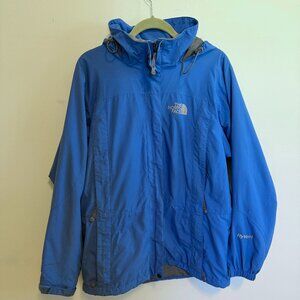 The North Face Women’s HyVent Resolve Waterproof Rain Jacket Blue Size medium